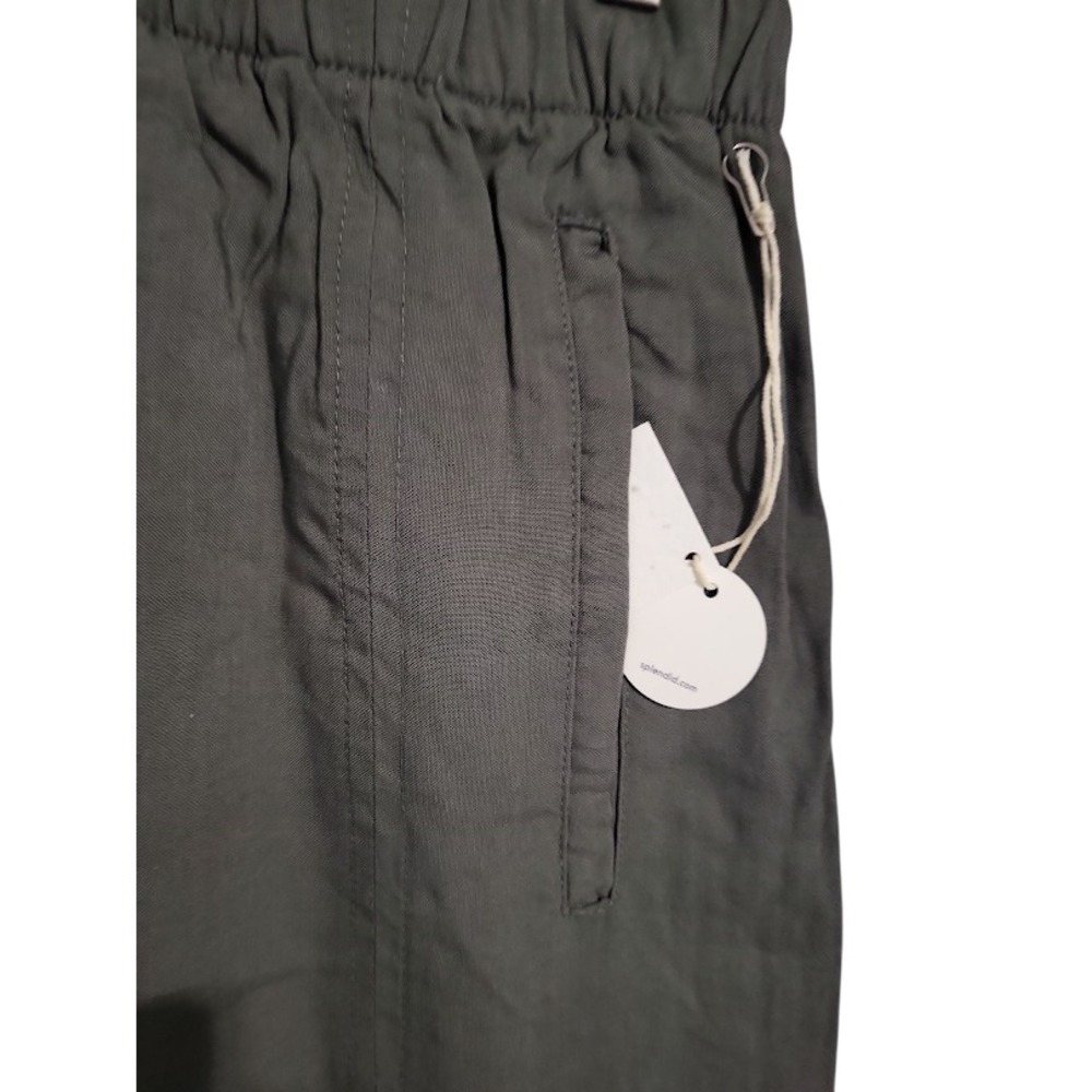 Splendid Cargo Pants Womens Large Olive Green Comfy Fit Pockets Drawstring - Picture 6 of 14